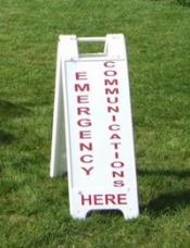 Emergency Communication Sign