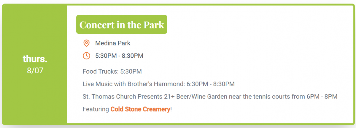 Concert in the Park